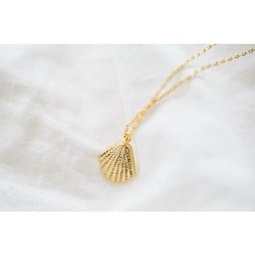 WJZB simple fashion seashells pendant necklace for women