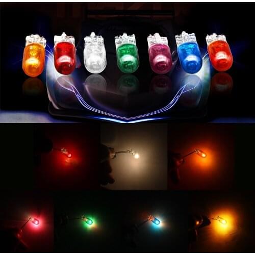 YFCTYC Xenon Bulbs W5W (W2.1x9.5d)