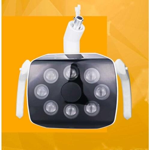 8 Lamp Beads Shadowless Touch Control Sensor Adjustable Dental Induction LED Lamp For Dental Equipment Chair Unit