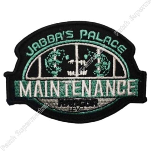 3.5" Celebration VI Jabbas Palace Movie Series applique sew on/ iron on patch embroidery NC