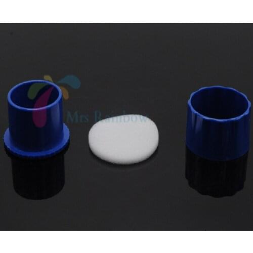 10 Pcs/set Dental Drills Holder Block Sponge Files Large Autoclavable Round Stand Cleaning Foam Holders Tools