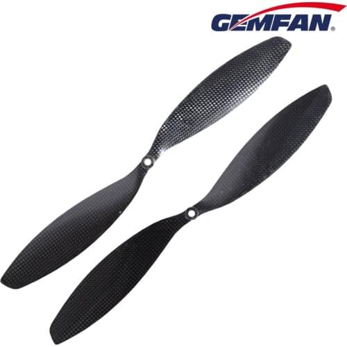 Gemfan 3K Carbon Fiber 1470 APC Props CW CCW for High RC FPV Quadcopter Axis Drone Propeller Accessory 1 Pair