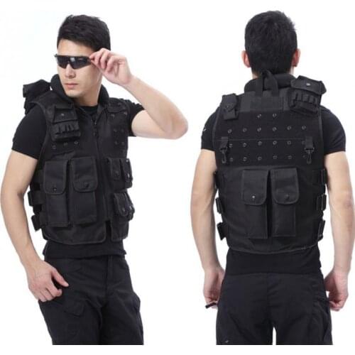Military Equipment 600D Hunting Tactical Vest Military Molle Panel Airsoft Paintball CS Outdoor Protective Light Vest