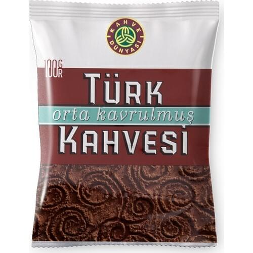 Coffee World Medium Roasted Turkish coffee 100 g
