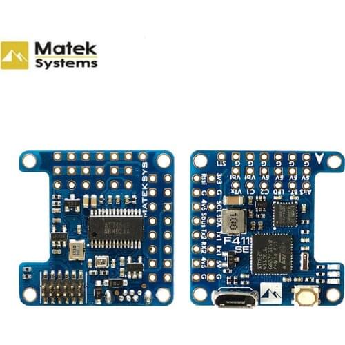 Matek F411-WSE Flight Controller & OSD BEC 5V Output Built-in 2-6S ESC 78A Current Senor For RC drone FPV Airplane