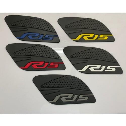 For YAMAHA R15 R 15 Motorcycle Stickers Anti Slip Knee Grip Accessories Fuel Tank Cap Decorative 3M Sticker FZY-R15 R15 Trace