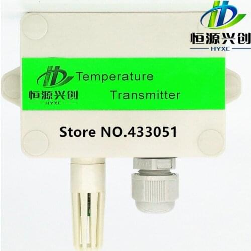 Wall-mountable air temperature sensor, Temperature transducer, the output signal: 4 ~ 20 mA / 0 ~ 5V / 0 ~ 10V