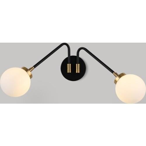 Nordice light wall lights iron bedside bedroom aisle bedroom lamp monkey lamp