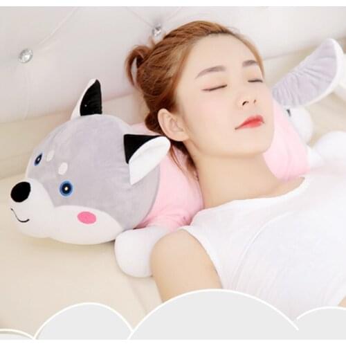 Cervical Spine Massager Neck Waist Shoulder Back Multifunctional Massage Pillow Electric Massage Pillow Creative Gift Cute Pet