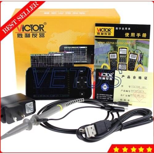 VICTOR101 Accuracy oscilloscope automotive with good quality Portable Oscilloscope
