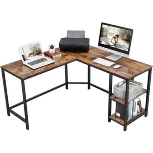 Simple desk L-shaped computer desk furniture corner table desktop computer desk workstation laptop writing desk