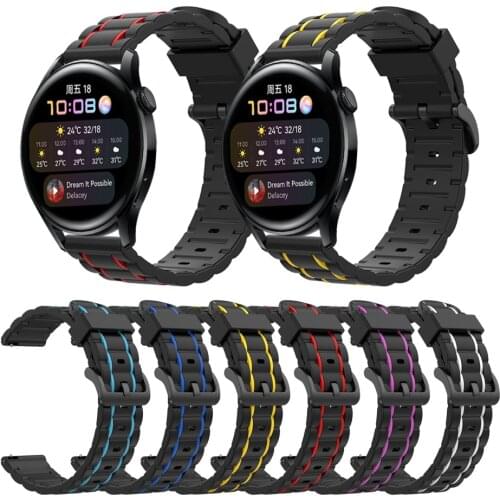Sport Silicone Strap For Huawei Watch 3 Wrist Bracelet for Huawei Watch 3 46mm GT2 Pro 2e Replacement Watchbands Correa