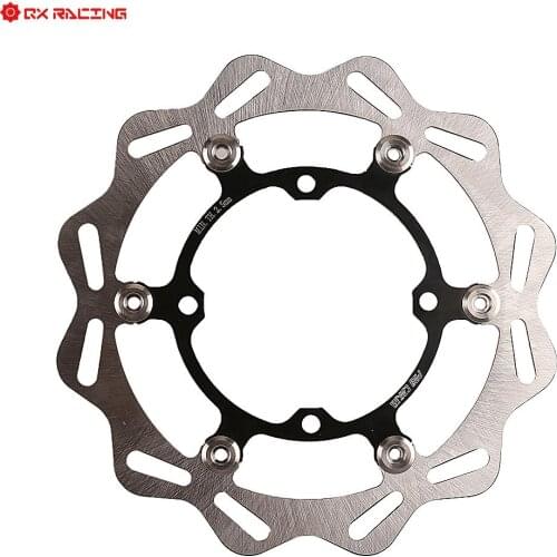 Motorcycle 270mm Front Floating Brake Disc Rotor For Kawasaki KX125 KX250 06 07 08 KX250F KX450F 2006-21 KX 125 250 250F 450F