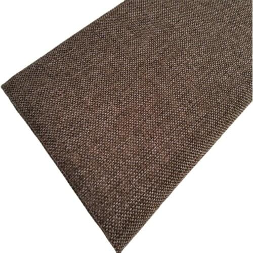 High-quality padded upholstered sofa linen striped lattice fluid car cover seat cushion cloth tablecloth Diy material