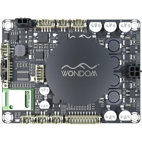 1 x 100 Watt Class D Mono Audio Amplifier Board with Bluetooth 5.0 & DSP - JAB2v2 For Home Speaker DIY