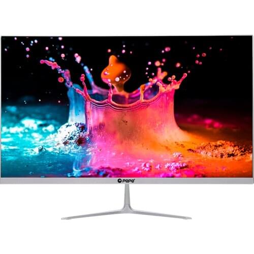 23.8 inch Monitor 1080P IPS Curved Screen Monitor 178° Viewing Angle Eye-caring Computer Display with VGA/HD Interface Monitor