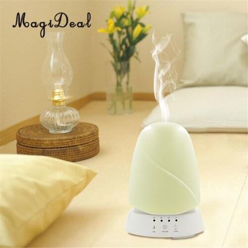 350ml Ultrasonic Aroma Diffuser with 7 Color LED Lights Aromatherapy Essential Oil Diffuser Cool Mist Humidifiers for Yoga Spa
