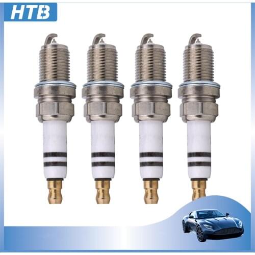 6PCS 06E905611 0241240643 Iridium Spark Plug For Audi A4 S4 A6 Quattro S6 A7 A8 S8 R8 06E 905 611