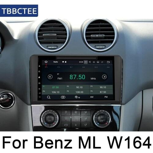 For Mercedes Benz ML Class W164 2005~2012 NTG Android Auto DVD Radio Car Multimedia Player GPS Navigation System Radio wifi Map