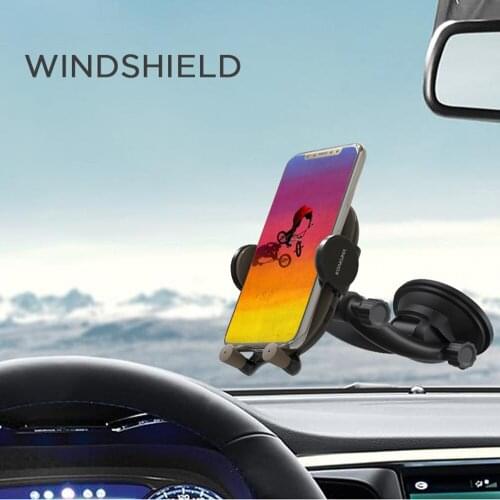 PowerTrust Wireless charger Car Phone Holder for iPhone Xs Max XR X 8 Plus For Samsung S9 S8 Smart phone