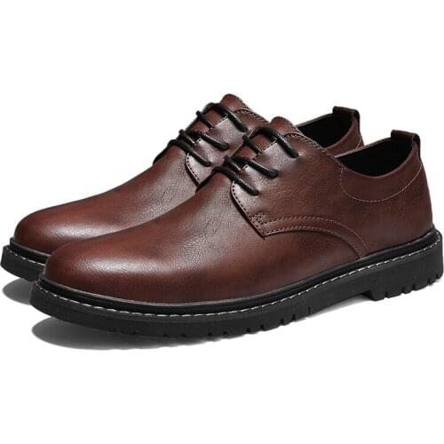 Brand Men Oxfords Shoes British Style Men Split Leather Business Formal Shoes Dress Shoes Men Flats Top Quality Loafers