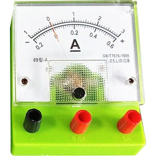 DIY Ammeter Voltmeter Volt Meter Physical Electrical Circuit Experiment Equipment For Junior High School