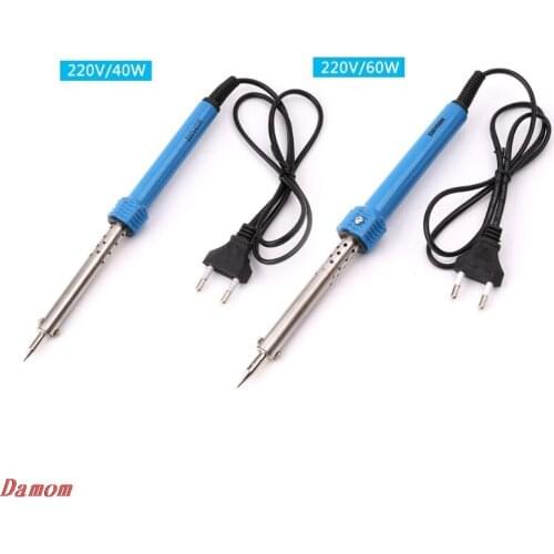220V Electric Soldering Iron Manual Welding External Heated Soldering Tool 40W 60W