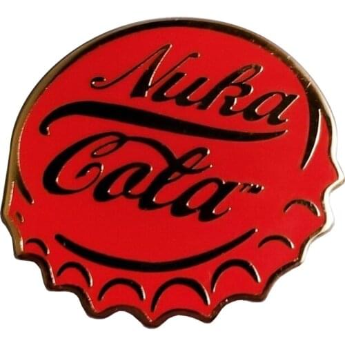 Fallout 4 Nuka Cola bottle cap enamel pin