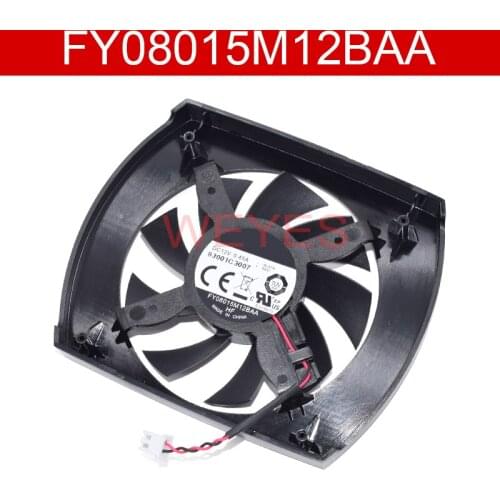 FY08015M12BAA DC12V 0.45A For GTX650Ti Model GTX650 Display Card video card Cooling Fan NEW