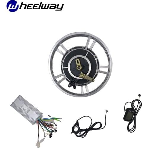 Wheelway 18 Inch 36V/48V60V 1000W Hub Motor Drum Brake Brushless Gearless Electric Bike Electric Bicycle Hub Motor