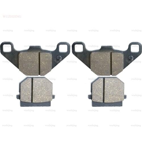 Brake Pads set fit ADLY Supersonic 50 XXL (09) DERBI Senda 50 DRD xtreme (12-16) HYOSUNG EVA Elec. (13) SUZUKI RM 80 (90-95)