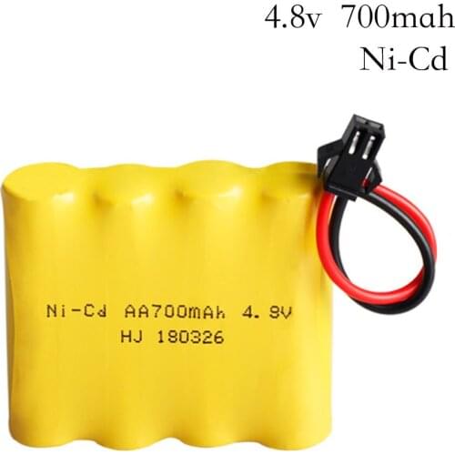 Ni-Cd 4.8V 700mAh Remote Control Toys Electric toy security facilities electric toy AA battery group For Lynrc Rock Crawler 1pcs
