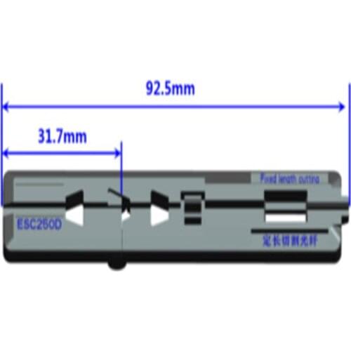 New Model Black Guide for ESC250D SC APC SC UPC Single-Mode Optical Fiber quick connector Embedded type ESC250D