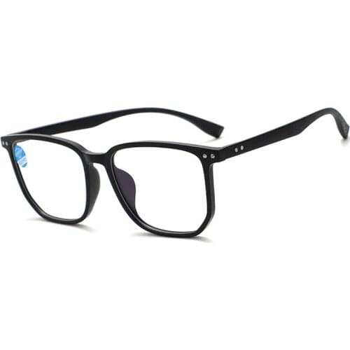 New TR90 Anti Blue Light Spectacle Frame Mens Literature and Art Retro Eyeglasses Womens Wood Grain Comfortable Myopia Eyewear