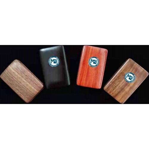 1Set Keyless Entry Remote Control Refit Wooden Car Key Shell Replacement for Volvo 2015-2021 XC90 S90 V90 2018 XC60 (case only)