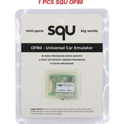 SQU OF80 Universal Car Emulator Mini Parts Big Works diagnostic scanner tool