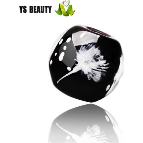 Dandelion shape glass bead source factory design and sales suitable for original charm bracelet pendant DIY jewelry production