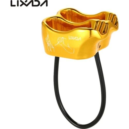 Outdoor Climbing Rope Pulley ATC Belay Rappel Device Rock Climbing Carabiners Abseiling Mountaineering Rope Survival Equipment