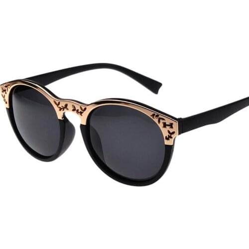Fashion ultraviolet-proof UV 400 polarized sunglasses women retro coating vintage glasses fashion sun glasses 3112
