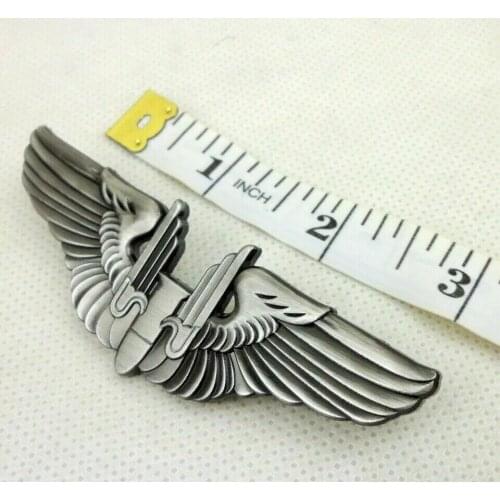 WWII US Army Air Force Usaaf Aerial Gunner Wings Grayness Outdoors Badge Pin armyshop2008