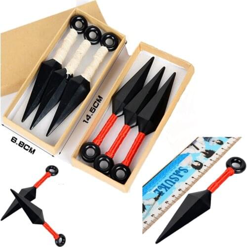 3pcs Kakashi Weapon Child Adult Throwing Darts Cosplay Anime Accessories Props Collections Gifts Dart Set Multiple Styles