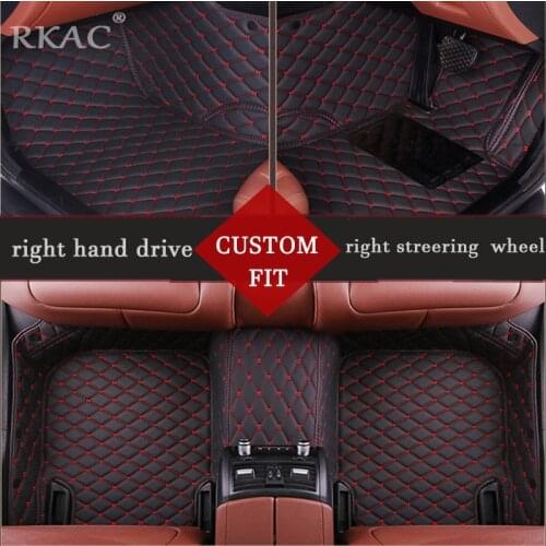 RKAC Custom fit right drive special car floor mats for Toyota C-HR 2017 2018 2019 waterproof durable rugs carpets for CHR 2018