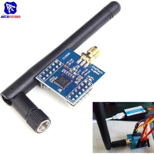 CC2530 Zigbee Module UART Wireless Core Development Board CC2530F256 Serial Port Wireless Module 2.4GHz Antenna for Arduino