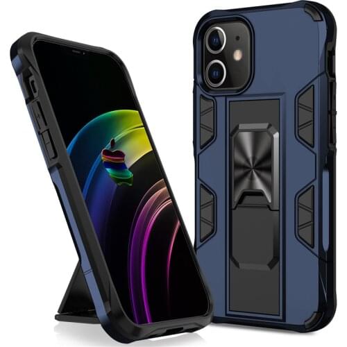 Best Quality Fall Protection Armor Cover for Iphone 12 Mini Pro Max Xs Xr X 11 6 7 8 6S Plus Heavy Duty Protective Stand Case
