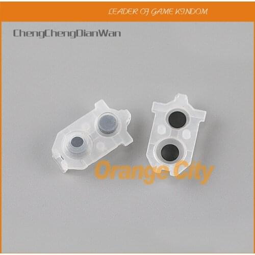 ChengChengDianWan JDS030 L2 R2 L1 R1 silicone conductive rubber JDM-030 silicone rubber pads for ps4 100pcs/lot=50sets