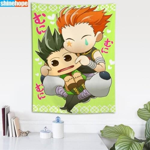 HUNTERxHUNTER Tapestry Mandala Wall Hanging Wall Tapestry Psychedelic Farmhouse Decor Dorm Room Wall Carpet Wall Blanket