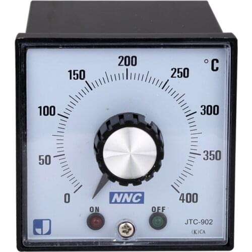 JTC-902 deviation display temperature controller 0-400 Centigrate 96X96mm, rotating disk setting temperature regulator