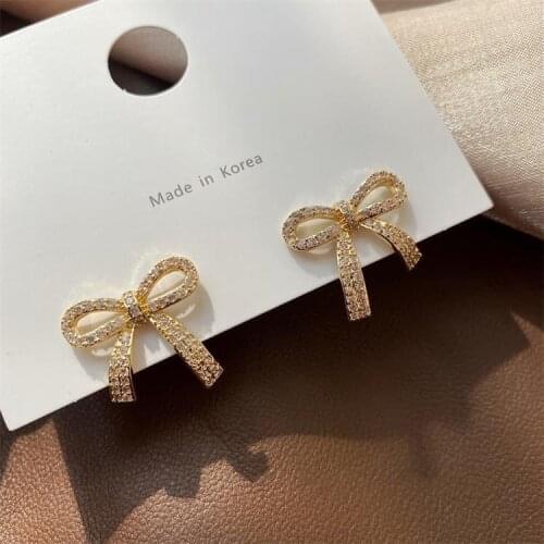 Женские золотые серьги KNRIQUEN China At AliExpress