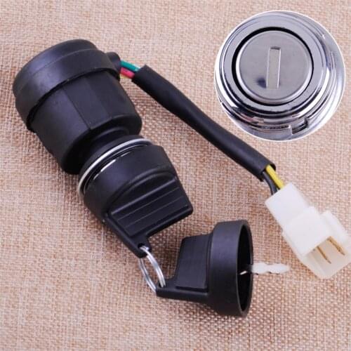 LETAOSK New On-Off Ignition Key Start Switch 5 Wire Fit for 170F 178FA 178F 186F 186FA Diesel Generator