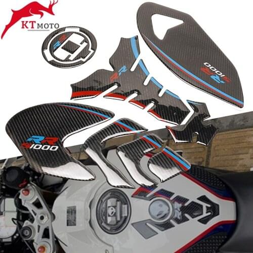 Motorcycle High Quality Tank Pad Sticker For BMW S1000R S1000RR 2010-2018 Oil tank Protector Anti slip Tank Grips Stickers